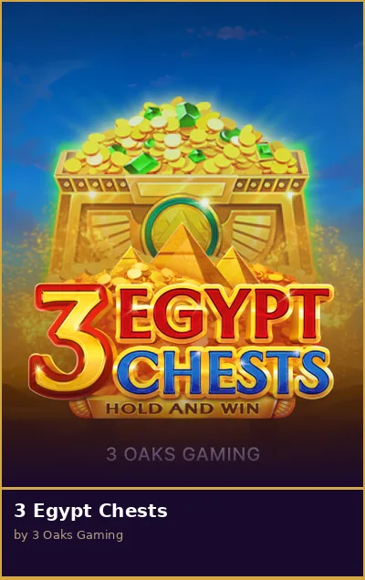 3 Egypt Chests