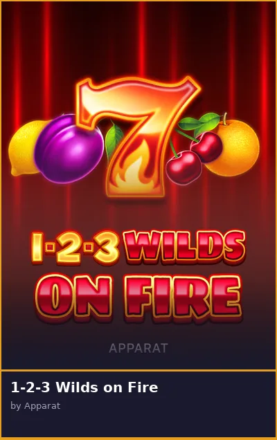 1-2-3 Wilds on Fire
