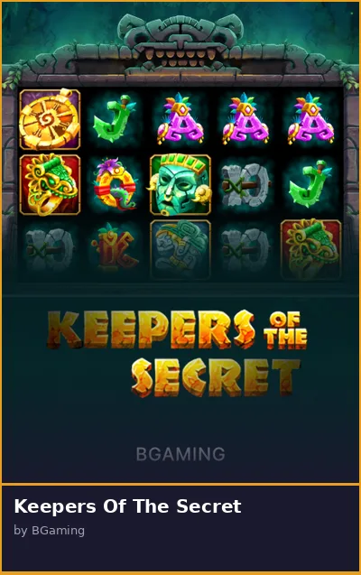 Keepers Of The Secret
