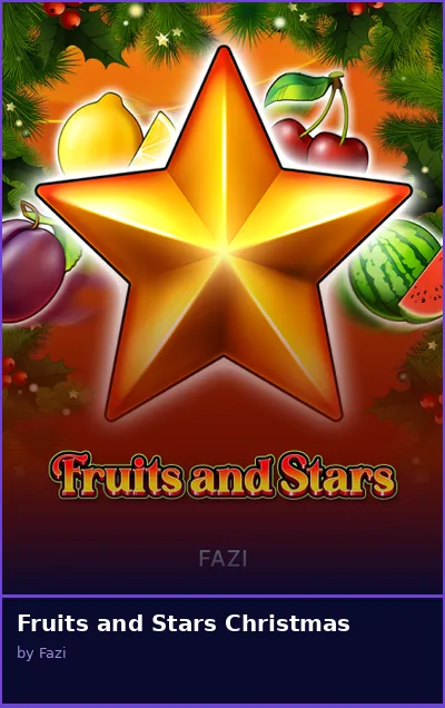 Fruits and Stars Christmas