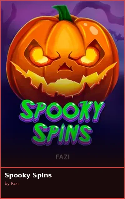 Spooky Spins
