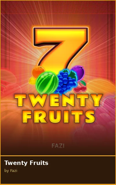 Twenty Fruits