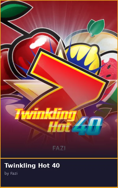 Twinkling Hot 40