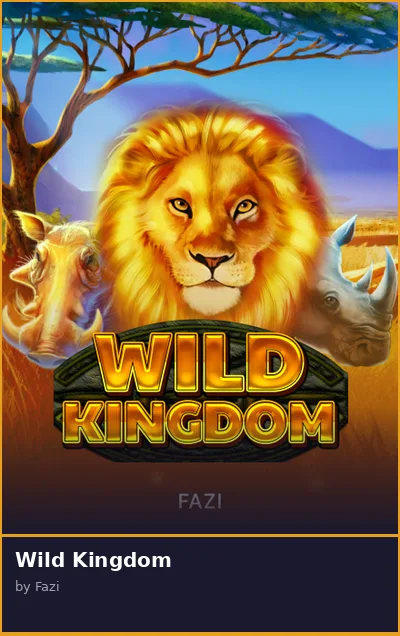 Wild Kingdom