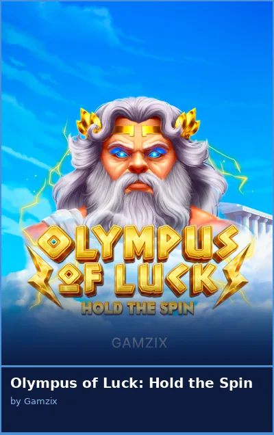Olympus of Luck  Hold the Spin
