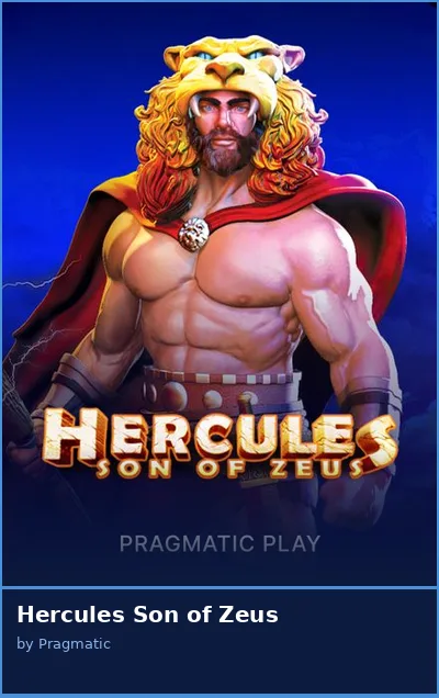 Hercules Son of Zeus