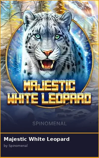 Majestic White Leopard