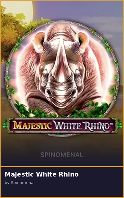 Majestic White Rhino